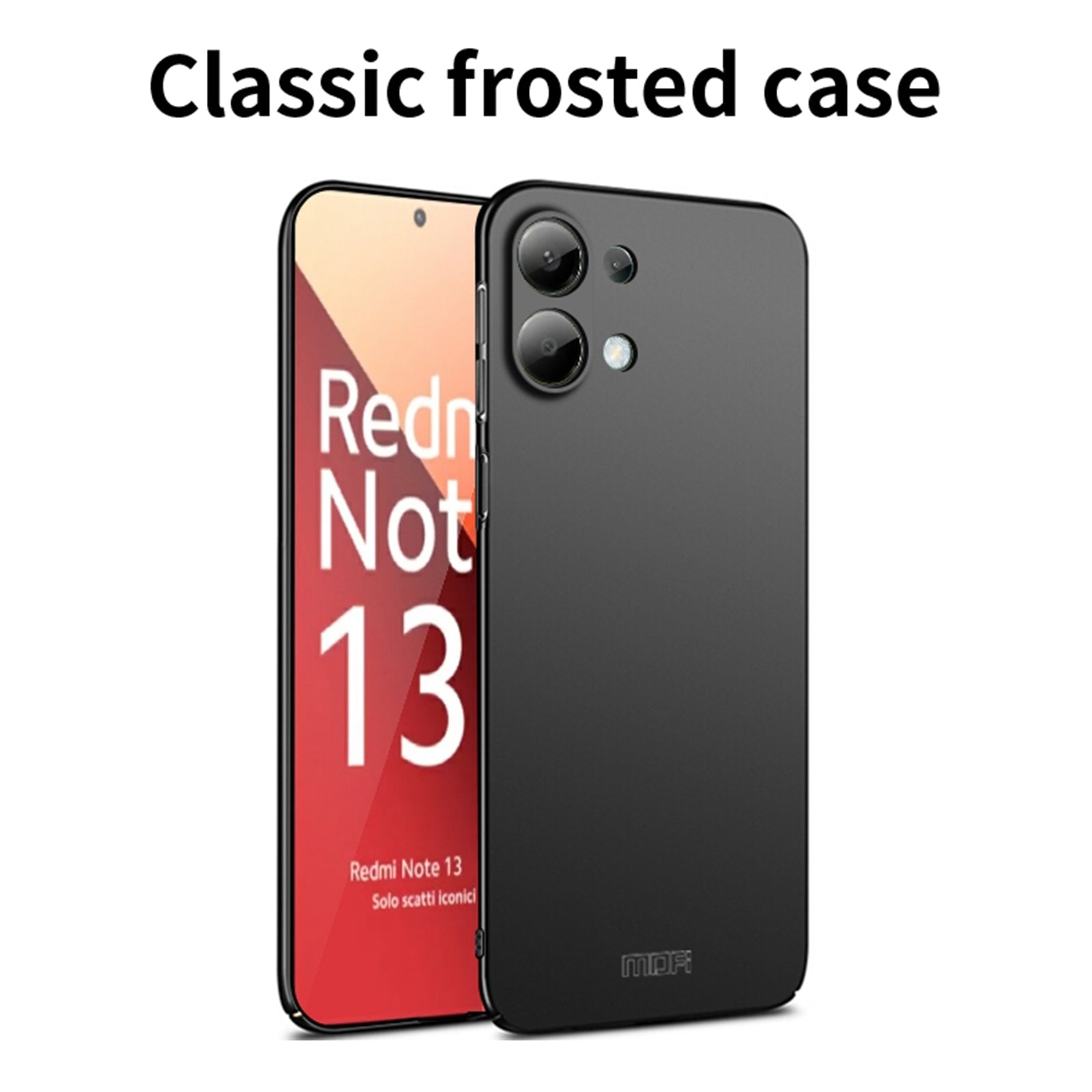 MOFI JK PC Series-1 Shield For Xiaomi Redmi Note 13 Pro 4G / Poco M6 Pro 4G Case Anti-scratch PC Phone Cover MOFI JK PC Series-1 Shield For Xiaomi Redmi Note 13 Pro 4G / Poco M6 Pro 4G Case Anti-scratch PC Phone Cover